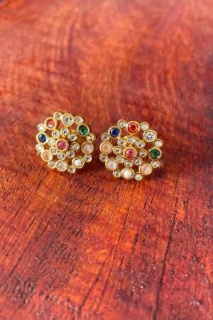 Navratan Earrings