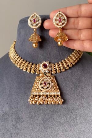 Pratha Gold Necklace