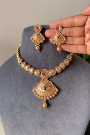 Vrinda Gold Necklace