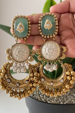 Traditional Thappa Brass Jhumka