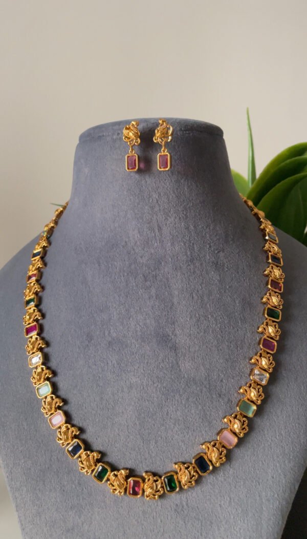 Long Gold Necklace