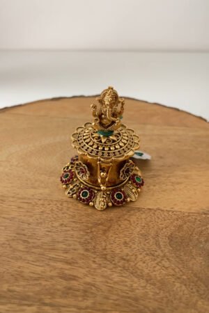 Vakratunda Kumkum Box