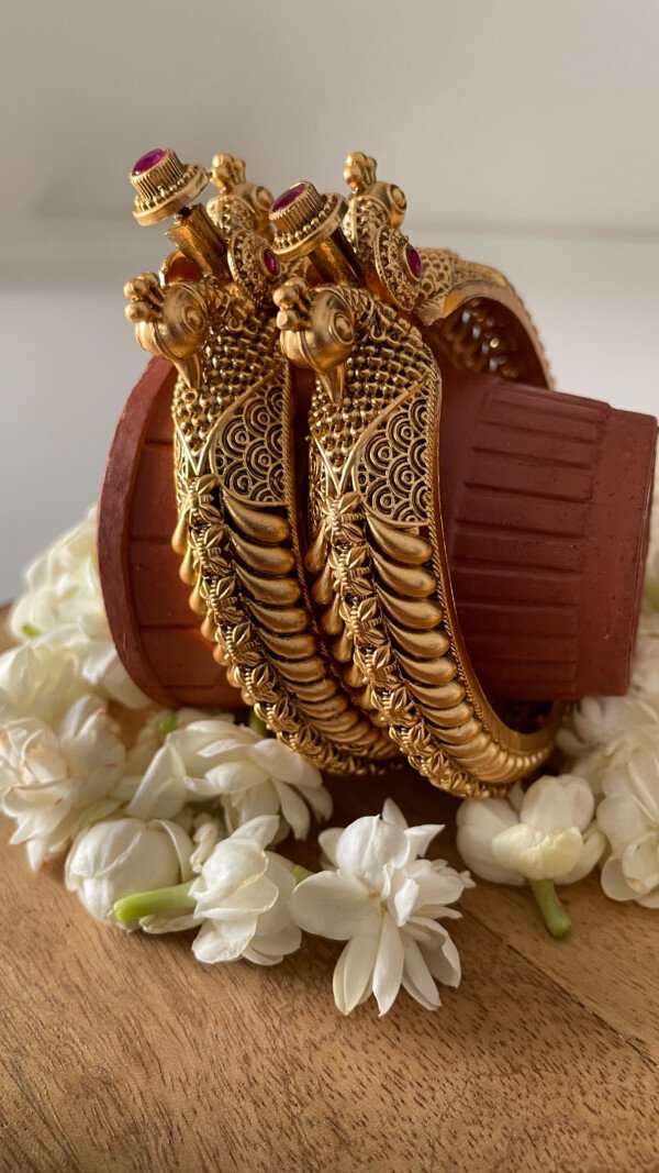 Mayura Gold Kada Bangles