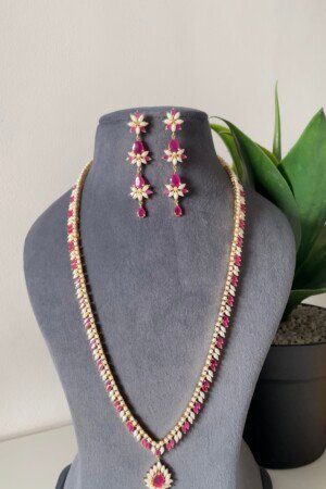 Indira Long Pearl Necklace