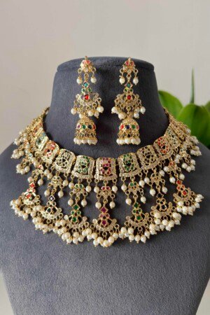 Home navrang jadau heritage necklace